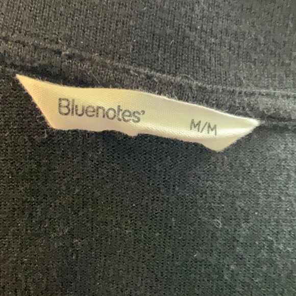 Bluenotes long black Cardigan with pockets - Picture 6 of 6